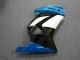 Azul Blanco Negro Ninja ABS Moto Plástica EX250 08-12 Azul Blanco Negro Ninja ABS Moto Plástica EX250 08-12