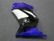 Azul Blanco Negro Ninja ABS Moto Plástico EX250 08-12