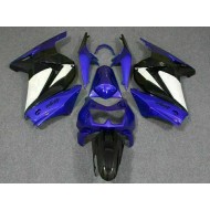 Azul Blanco Negro Ninja ABS Moto Plástico EX250 08-12