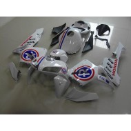 Azul Blanco Rojo Carenado Moto CBR 600 RR 05-06
