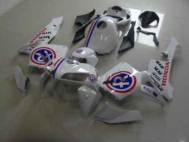 Azul Blanco Rojo Carenado Moto CBR 600 RR 05-06