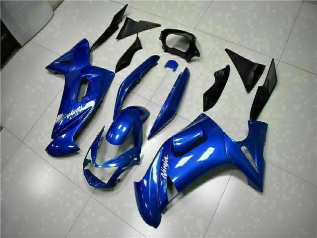 Azul Carenado Moto EX650 06-08