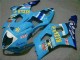 Azul Carenado Moto GSXR 1000 K3 03-04