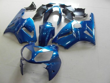 Azul Estilo OEM Carenado Moto ZX12R 02-06