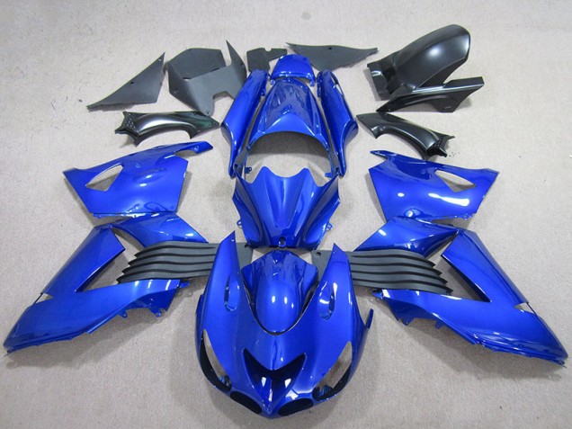 Azul Kit ABS Carenado Motocicleta ZX14R ZZR 1400 06-11 Azul Kit ABS Carenado Motocicleta ZX14R ZZR 1400 06-11