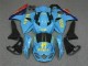 Azul Kit Completo Carenado Moto GSXR 1000 K9 09-16