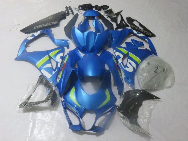 Azul Lime Carenado Moto GSXR 1000 17-23 Azul Lime Carenado Moto GSXR 1000 17-23