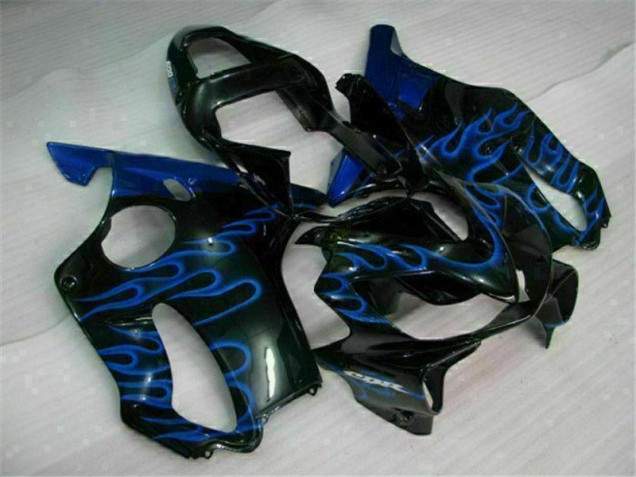 Azul Llamas Carenado Moto CBR 600 F4i 01-03 Azul Llamas Carenado Moto CBR 600 F4i 01-03