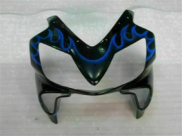 Azul Llamas Carenado Moto CBR 600 F4i 01-03 Azul Llamas Carenado Moto CBR 600 F4i 01-03