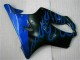 Azul Llamas Carenado Moto CBR 600 F4i 01-03 Azul Llamas Carenado Moto CBR 600 F4i 01-03