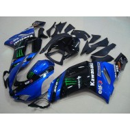 Azul Monster Carenado Moto ZX6R 07-08