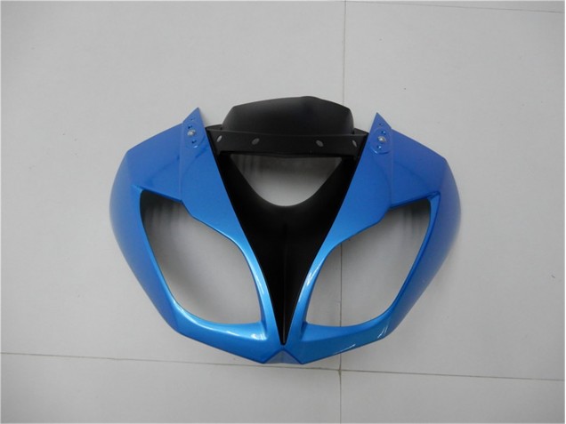 Azul Negro ABS Carenado Motocicleta ZX6R 09-12 Azul Negro ABS Carenado Motocicleta ZX6R 09-12