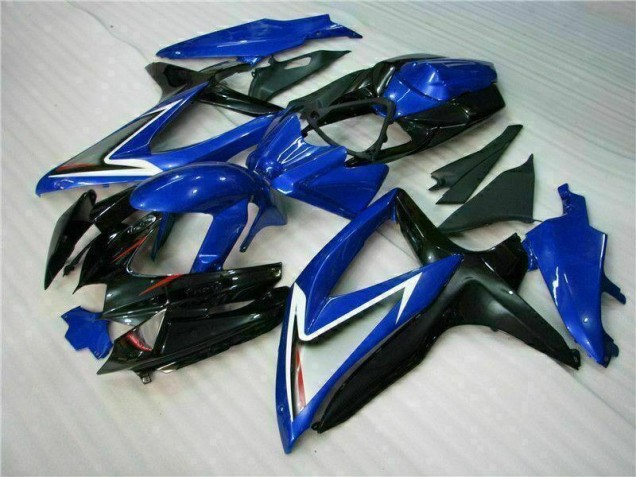 Azul Negro ABS Kits Carenado Moto GSXR 600 / 750 K8 08-10 Azul Negro ABS Kits Carenado Moto GSXR 600 / 750 K8 08-10