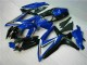 Azul Negro ABS Kits Carenado Moto GSXR 600 / 750 K8 08-10 Azul Negro ABS Kits Carenado Moto GSXR 600 / 750 K8 08-10
