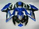 Azul Negro ABS Kits Carenado Moto GSXR 600 / 750 K8 08-10 Azul Negro ABS Kits Carenado Moto GSXR 600 / 750 K8 08-10
