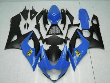 Azul Negro ABS Moto Plástico GSXR 1000 K5 05-06