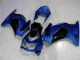 Azul Negro Carenado Moto EX250 08-12 Azul Negro Carenado Moto EX250 08-12