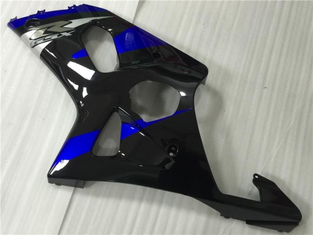 Azul Negro Carenado Moto GSXR 1000 K1 00-02