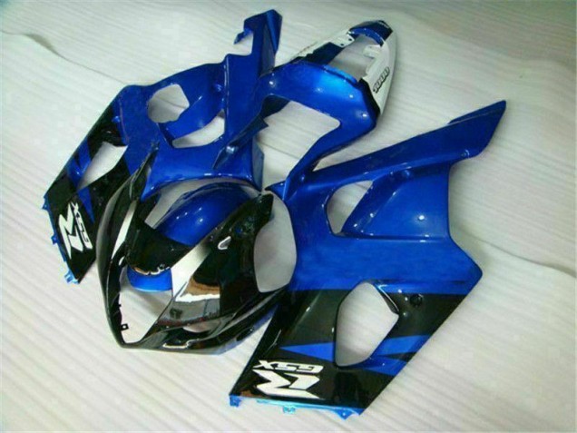 Azul Negro Carenado Moto GSXR 1000 K3 03-04
