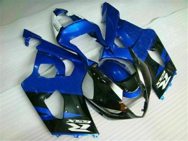 Azul Negro Carenado Moto GSXR 1000 K3 03-04