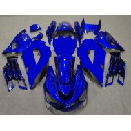 Azul Negro Carenado Moto ZX14R ZZR 1400 12-21