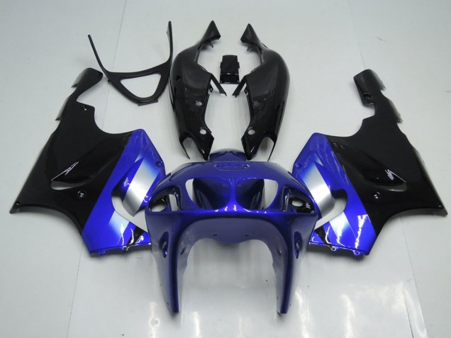 Azul & Negro Carenado Moto ZX7R 96-03