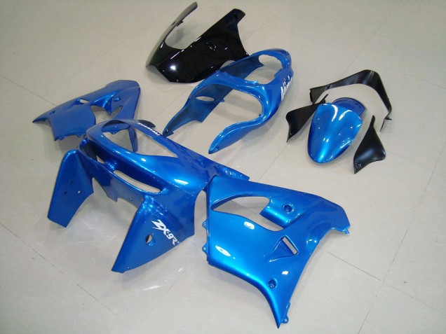 Azul Negro Carenado Moto ZX9R 98-99 Azul Negro Carenado Moto ZX9R 98-99