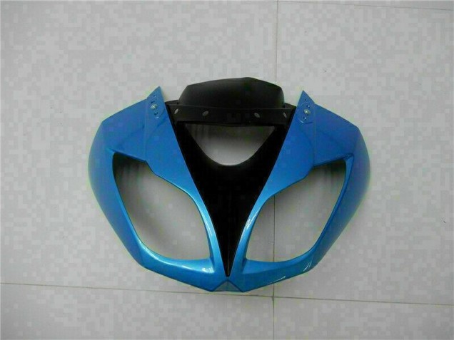 Azul Negro Kit ABS Carenado Motocicleta ZX6R 09-12 Azul Negro Kit ABS Carenado Motocicleta ZX6R 09-12