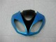 Azul Negro Kit ABS Carenado Motocicleta ZX6R 09-12 Azul Negro Kit ABS Carenado Motocicleta ZX6R 09-12