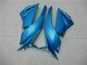 Azul Negro Kit ABS Carenado Motocicleta ZX6R 09-12 Azul Negro Kit ABS Carenado Motocicleta ZX6R 09-12