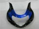 Azul Negro Kit Carenado Moto GSXR 600 / 750 K1 K2 K3 01-03 Azul Negro Kit Carenado Moto GSXR 600 / 750 K1 K2 K3 01-03
