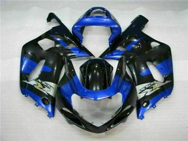 Azul Negro Kit Carenado Moto GSXR 600 / 750 K1 K2 K3 01-03 Azul Negro Kit Carenado Moto GSXR 600 / 750 K1 K2 K3 01-03
