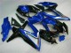 Azul Negro Kit Carenado Moto GSXR 600 / 750 K8 08-10 Azul Negro Kit Carenado Moto GSXR 600 / 750 K8 08-10