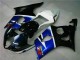 Azul Negro Kit Completo Carenado Moto GSXR 1000 K3 03-04 Azul Negro Kit Completo Carenado Moto GSXR 1000 K3 03-04