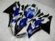 Azul Negro Kits Completo Carenado Moto ABS R6 08-16 Azul Negro Kits Completo Carenado Moto ABS R6 08-16