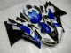 Azul Negro Kits Completo Carenado Moto ABS R6 08-16 Azul Negro Kits Completo Carenado Moto ABS R6 08-16