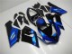 Azul Negro Kits Completo Carenado Moto ABS ZX6R 05-06 Azul Negro Kits Completo Carenado Moto ABS ZX6R 05-06