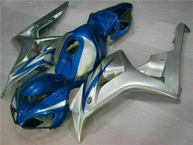 Azul Plata Carenado Moto CBR 1000 RR 06-07 Azul Plata Carenado Moto CBR 1000 RR 06-07