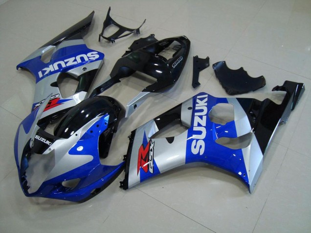 Azul Plata Carenado Moto GSXR 1000 K3 03-04