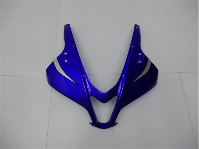 Azul Plata Negro Carenado Moto CBR 600 RR 07-08 Azul Plata Negro Carenado Moto CBR 600 RR 07-08