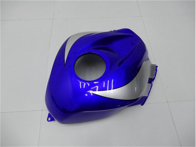 Azul Plata Negro Carenado Moto CBR 600 RR 07-08 Azul Plata Negro Carenado Moto CBR 600 RR 07-08