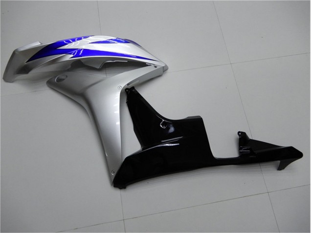 Azul Plata Negro Carenado Moto CBR 600 RR 07-08 Azul Plata Negro Carenado Moto CBR 600 RR 07-08