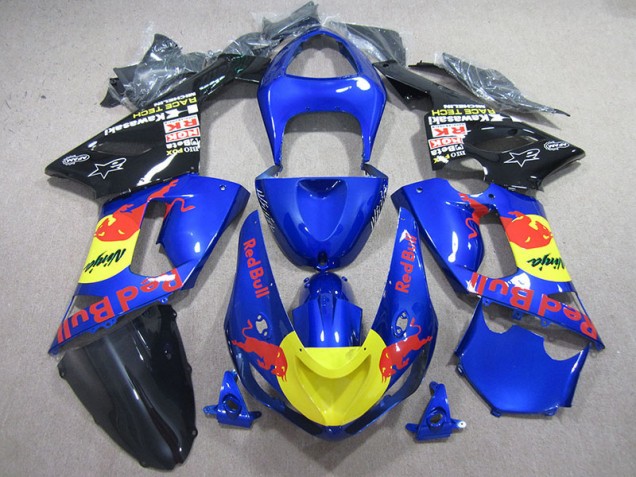 Azul Red Bull Ninja Carenado Moto ZX6R 05-06 Azul Red Bull Ninja Carenado Moto ZX6R 05-06