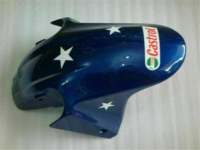 Azul Rojo Castrol Cycle World Carenado Moto CBR 600 F4i 04-07 Azul Rojo Castrol Cycle World Carenado Moto CBR 600 F4i 04-07