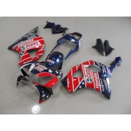 Azul Rojo Cycle World Castrol Carenado Moto CBR 900 RR 954 02-03