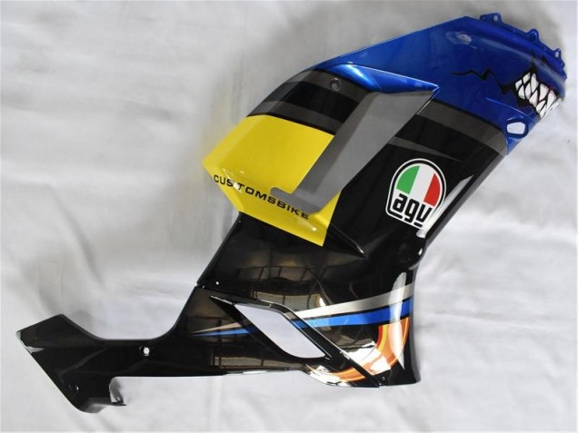 Azul Tiburón Carenado Moto ZX6R 07-08 Azul Tiburón Carenado Moto ZX6R 07-08