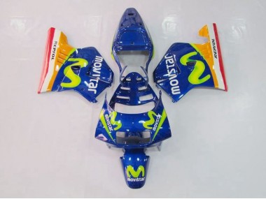 Azul Verde Carenado Moto NSR 250 MC28 P4 94-96