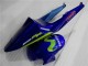 Azul Verde Movistar Castrol Carenado Moto CBR 600 RR 03-04 Azul Verde Movistar Castrol Carenado Moto CBR 600 RR 03-04