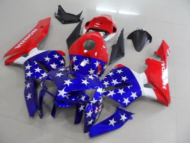 Bandera de Estados Unidos Carenado Moto CBR 600 RR 05-06