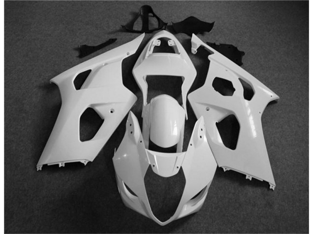 Blanco ABS Kits Carenado Moto GSXR 1000 K3 03-04